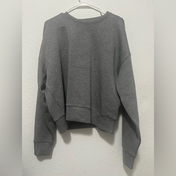 Spanx Gray Crewneck Sweatshirt size XL - Picture 3 of 9